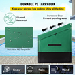 VEVOR Outdoor Storage Box Patio Deck Box 230 Gallon Αδιάβροχος μουσαμάς PE