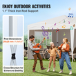 VEVOR Pop Up Σκηνή με κουβούκλιο 10&#039; x 20&#039; Sun Shelter Εξωτερικό Κιόσκι με πλευρικά τοιχώματα