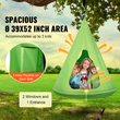Καρέκλα VEVOR Kids Nest, Κρεμαστή καρέκλα αιώρας με ρυθμιζόμενο σχοινί, καρέκλα αιώρας για χρήση σε εσωτερικούς και εξωτερικούς χώρους για παιδιά (39&quot; D x 52&quot; Υ), Χωρητικότητα βάρους 250 λίβρες, Πράσινο