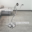 VEVOR Surface Cleaner 20 ιντσών Flat Surface Cleaner for Pressure Washer 4000psi Pressure with 3/8 Quick Connector Surface Cleaner with Casters 10.5GPM από ανοξείδωτο χάλυβα Περιστρεφόμενη ράβδος, 3 ακροφύσιο