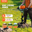 VEVOR Gas Post Hole Digger 63CC 2400W με τρυπάνια 8” &amp; 1 ράβδο επέκτασης
