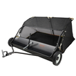Σάρωθρο γκαζόν VEVOR, 48,5&quot;, 26 cu. ft. Σάρωθρο έλξης πίσω από την αυλή, Σχεδιασμός με σχοινί απόρριψης &amp; βαρέως τύπου, ανθεκτικό στη χρήση, συλλέκτης φύλλων και γρασιδιού με ρυθμιζόμενο ύψος σάρωσης για συλλογή σκουπιδιών και χόρτου