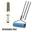 VEVOR Roller Weed Rake, Lake Weed Cutter 12&#039;, Uroots Aquatic Weeds Muck Silt Lake Rakes, Εργαλείο αφαίρεσης ζιζανίων για εξωραϊσμό στην παραλία Lake Pond, Lake Weed Roller Remover with Extension Pole and Rope
