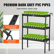 VEVOR Hydroponics Growing System 108 Sites 3-Layer Hydroponic Grow Kit Σωλήνες PVC