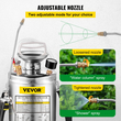 VEVOR Ανοξείδωτος Χάλυβας Ψεκαστήρας 4L Οικιακός Ψεκαστήρας Κηπουρικής και Καθαρισμού Δαπέδου, Κατάλληλος για τις Τρέχουσες Υπηρεσίες της Βιομηχανίας, της Γεωργίας, του Εμπορίου, της Ιατρικής και άλλων Βιομηχανιών