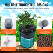 VEVOR DWC Hydroponics Grow System Deep Water Culture 8 κουβάδες με αντλία αέρα