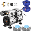VEVOR Pond Aerator Lake Pond Aeration Kit 3/4 HP w/ 2x100&#039; Tubes 2x10&quot; Diffusers