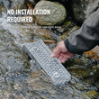 VEVOR Gold Panning Kit με Mini Sluice Box, 12&quot; εξοπλισμό εξόρυξης χρυσού από αλουμίνιο, 16 PCS Gold Prospecting Kit με Gold Pan, Classifier Screen, Separating Magnet, Drawstring backpack and αξεσουάρ