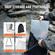 VEVOR Gold Panning Kit With Sluice Box, 50&quot; Εξοπλισμός εξόρυξης χρυσού αλουμινίου, 23 PCS Gold Prospecting Kit με Gold Pan, Screen Classifier, Separating Magnet, Drawstring Backpack and αξεσουάρ