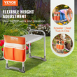 Γόνατο και κάθισμα VEVOR Garden, 10&quot; EVA φαρδύ μαξιλαράκι, 330 lbs χωρητικότητας 330 λίβρες αναδιπλούμενο σκαμπό κήπου, γονατιστός πάγκος για κηπουρική με τσάντα εργαλείων, δώρα για γυναίκες, παππούδες, ηλικιωμένους, μαμά και μπαμπά