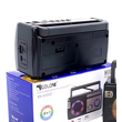 Επαναφορτιζόμενο ραδιόφωνο - LED - RX-M77D - 180185 - Black