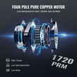 VEVOR 3 Gallon Vacuum Chamber and 3,5 CFM Pump Kit, Tempered Glass Lid Vacuum Chamber Dessing Kit, Μονοβάθμια αντλία κενού με φιάλη λαδιού 250 ml, για σταθεροποίηση ξύλου, απαέρωση σιλικονών, εποξειδικά