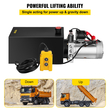 10 Quart Single Acting Hydraulic Pump Dump Trailer Εκφόρτωση 12v
