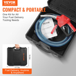 Αντλία μεταφοράς καυσίμου VEVOR 12V 10 GPM 1/4 HP Αντλία Diesel with Auto Fuel Nozzle