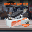 VEVOR Air Hydraulic Pump, 10.000 PSI 1/2 Gal Reservoir, NPT 3/8&quot; Oil Outlet, NPT 1/4&quot; Int, 6,6 ft Pipe, Foot Actuated Hydraulic Pump Air Treadle for Auto Body Frame Machines and Pulling Post, Γκρι