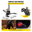 VEVOR 4500 PSI Αντλία πλήρωσης αερίου αέρα 3 σταδίων PCP φόρτισης αναβολέας Αντλία αέρα PCP Υψηλής πίεσης Έξοδος για κύλινδρο οδήγησης αέρα και κύλινδρο PCP, για εξωτερικό αθλητισμό και κυνήγι