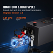 VEVOR Hydraulic Pump 15 Quart Double Acting Dump Trailer Pump Μονάδα ισχύος DC 12V