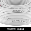 VEVOR 656 Ft Roll of 1/2&quot; PEX-AL-PEX Tubing Oxygen Barrier Radiant Floor PEX Pipe Ακτινοβόλος θερμότητα Δαπέδου θέρμανσης υδραυλικά 200M Εσωτερικό στρώμα αλουμινίου Σωλήνας PEX Tubing (200m)
