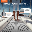 VEVOR Boat Flooring, EVA Foam Boat Decking 94,5&quot; x 35,4&quot;, Αντιολισθητικό αυτοκόλλητο δάπεδο, 23,2 sq.ft Θαλάσσιο χαλί για σκάφη, γιοτ, Pontoon, δάπεδα καγιάκ