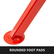Βάση σωλήνων VEVOR, Μοντέλο V-Head 1107A Head High Folding Pipe Stand, Steel Jack Stand, 2 Ton Capacity Pipe Stand, Pipe Jack Stand 28 ιντσών έως 51,5 ιντσών με μεταφορά 4 σφαιρών