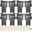 Βάση για τυφλά VEVOR Deer, 4&quot; x 4&quot; 8 υπολογιστές Βάση στήριξης για ελάφι με ατσάλι με επίστρωση πούδρας, στηρίγματα Tree House Βάση ελάφια βαρέως τύπου, υπερυψωμένα στόρια ελαφιού για εξωτερική πλατφόρμα και βάση κυνηγιού με κιτ βιδών