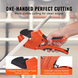 VEVOR PVC Pipe Cutter Ratcheting PVC Pipe Cutter 0-2-1/2&quot; OD &amp; Spare SK5 Blade
