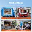 VEVOR 36&quot; L x 24&quot; W Concession Stand Παράθυρο σερβιρίσματος Food Truck Service Τέντα