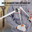 Εγχειρίδιο VEVOR Pipe Expander PEX Tubing Expander 3 Expander Heads 1/2