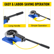 VEVOR SBG-30 Scroll Bender Steel Iron Spiral Επίπεδη Στρογγυλή Τετράγωνη Κάμψη 3 5 7 ιντσών Scroll, SBG-30 Metal Bender with 3 Scroll Tools Bender Scroll Steel High-Hardened for Steel Brass Cooper Aluminium