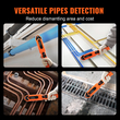 VEVOR Pipe Blockage Detector Locators 100ft/30m Αδιάβροχο για PVC Plastic Metal