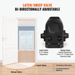 VEVOR Door Closer, Automatic Door Closer Εμπορική ή οικιακή χρήση για βάρη πόρτας 45 kg, Ρυθμιζόμενο μέγεθος Hydraulic Buffer Door Closers Heavy Duty Χυτό σώμα αλουμινίου, Εύκολη εγκατάσταση, Μαύρο
