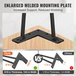 Πόδια επίπλων φουρκέτας VEVOR 482.6MM, Μεταλλικά DIY έργα για κομοδίνο, τραπεζάκι σαλονιού, γραφείο, 226,8KG χωρητικότητα φόρτωσης με προστατευτικά δαπέδου από καουτσούκ, μεταλλικά ανθεκτικά μοντέρνα πόδια τραπεζιού βαρέως τύπου, 4 ΤΕΜ.