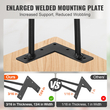 Πόδια επίπλων φουρκέτας VEVOR 711.2MM, Μεταλλικά DIY έργα για κομοδίνο, τραπεζάκι σαλονιού, γραφείο, χωρητικότητα 226,8 KG με προστατευτικά δαπέδου από καουτσούκ, μεταλλικά ανθεκτικά μοντέρνα πόδια τραπεζιού βαρέως τύπου, 4 ΤΕΜ.