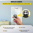 VEVOR Automatic Door Opener, 100-240V for Max.220lbs Doors, Swing Door Operator for Disabilities με 2 τηλεχειριστήρια, 2 κουμπιά εξόδου, πληκτρολόγιο, 5 κάρτες ταυτότητας, 2 κουμπιά από ανοξείδωτο χάλυβα, λίστα CE