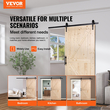 VEVOR Σετ σιταποθήκης και εξοπλισμού 30&quot; x 42&quot; Ξύλινη συρόμενη πόρτα αχυρώνα Ομαλά
