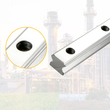 VEVOR 2PCS Linear Rail 0,78-42 ιντσών, Γραμμικά ρουλεμάν και ράγες με 4 τμχ HSR15 Bearing Block, Linear Motion Rails plus for DIY CNC Routers Lathes Mills, Linear Slide Kit ταιριάζει στον άξονα XYZ