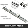 VEVOR Linear Rail 2PCS 500mm SBR16 Linear Slide Rail 4PCS SBR16UU Bearing Block Kit Linear Rails and Bearings Kit CNC Rails Linear Rail Σετ για μηχανήματα CNC Αυτοματοποιημένα μηχανήματα και εξοπλισμός