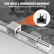 VEVOR Linear Guide Rail Set, SBR20 1200mm, 2 PCS 47,2 in/1200 mm SBR20 Guide Rails και 4 PCS SBR20UU Slide Blocks, Linear Rails and Bearings for Automated Machines DIY Project CNC Router Machines