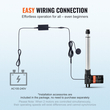 VEVOR 24V Linear Actuator Kit 10 Inch 0,98&quot;/s 220lbs/1000N with IP44 Protection