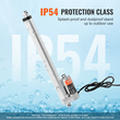 VEVOR Linear Actuator 12V 12Inch 0,55&quot;/s High Speed ​​220lbs/1000N IP54 Protection