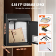 VEVOR Through The Door Key Drop Box Mailbox with Combination Lock Black