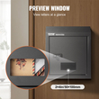 VEVOR Through The Door Key Drop Box Mailbox with Combination Lock Black