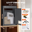 VEVOR Through The Wall Drop Box 12,5x6,3x16,9&quot; Γραμματοκιβώτιο με Κωδικό Κλείδωμα Σκούρο Γκρι