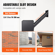 VEVOR Through The Wall Drop Box 13x7x17&quot; Mailbox with Combination Lock Black