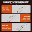 VEVOR Linear Guide Rail Set, SFC20 1000mm, 2 PCS 39,4 in/1000 mm SFC20 Guide Rails 4 PCS SC20 Slide Blocks 4 PCS Rail Supports, Linear Rails and Bearings Kit for Automated Machines CNC DIY Project