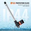 VEVOR Linear Actuator 12V 12In Heavy Duty 1320lbs/6000N 0.19&quot;/s IP44 Protection