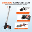 VEVOR Linear Actuator 12V 12In Heavy Duty 1320lbs/6000N 0.19&quot;/s IP44 Protection