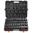 VEVOR Impact Sockets Σετ 59 τμχ 6-Point 3/8&quot; &amp; 1/2&quot; Drive Bit Ratchet Tool Kit