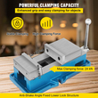 Μέγγενη VEVOR 5&quot; Super-Lock για μηχανές NC/CNC Σφιγκτήρας πάγκου Μέγγενη Υψηλής Ακρίβειας, Μέγγενη Σφιγκτήρας Μέγγενη CNC Μέγγενη Κλείδωμα Μέγγενη Διάτρηση 125mm Πλάτος CNC 24KN