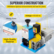 VEVOR Electric Wire Decipping Machine Φ1,5mm~Φ25mm Φορητό αυτόματο καλώδιο απογυμνωτή καλωδίων 180W Εργαλειομηχανή απογύμνωσης καλωδίων για ανακύκλωση σκραπ χαλκού